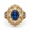 Vintage Art Deco Sapphire Ring