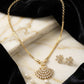 Chain With Pendant and Earrings