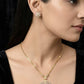 Chain With Pendant and Earrings