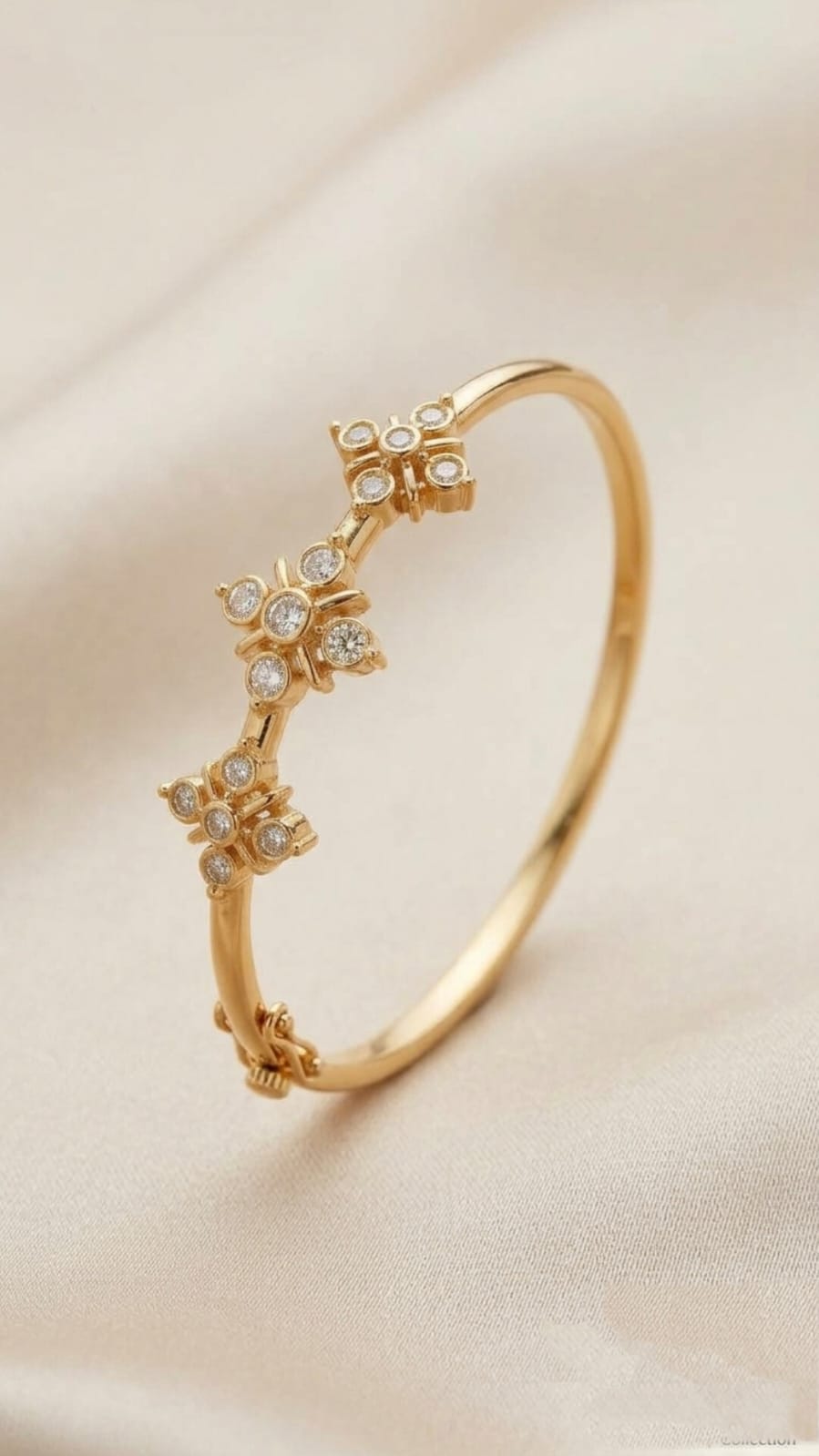 Openable Gold Finish kada