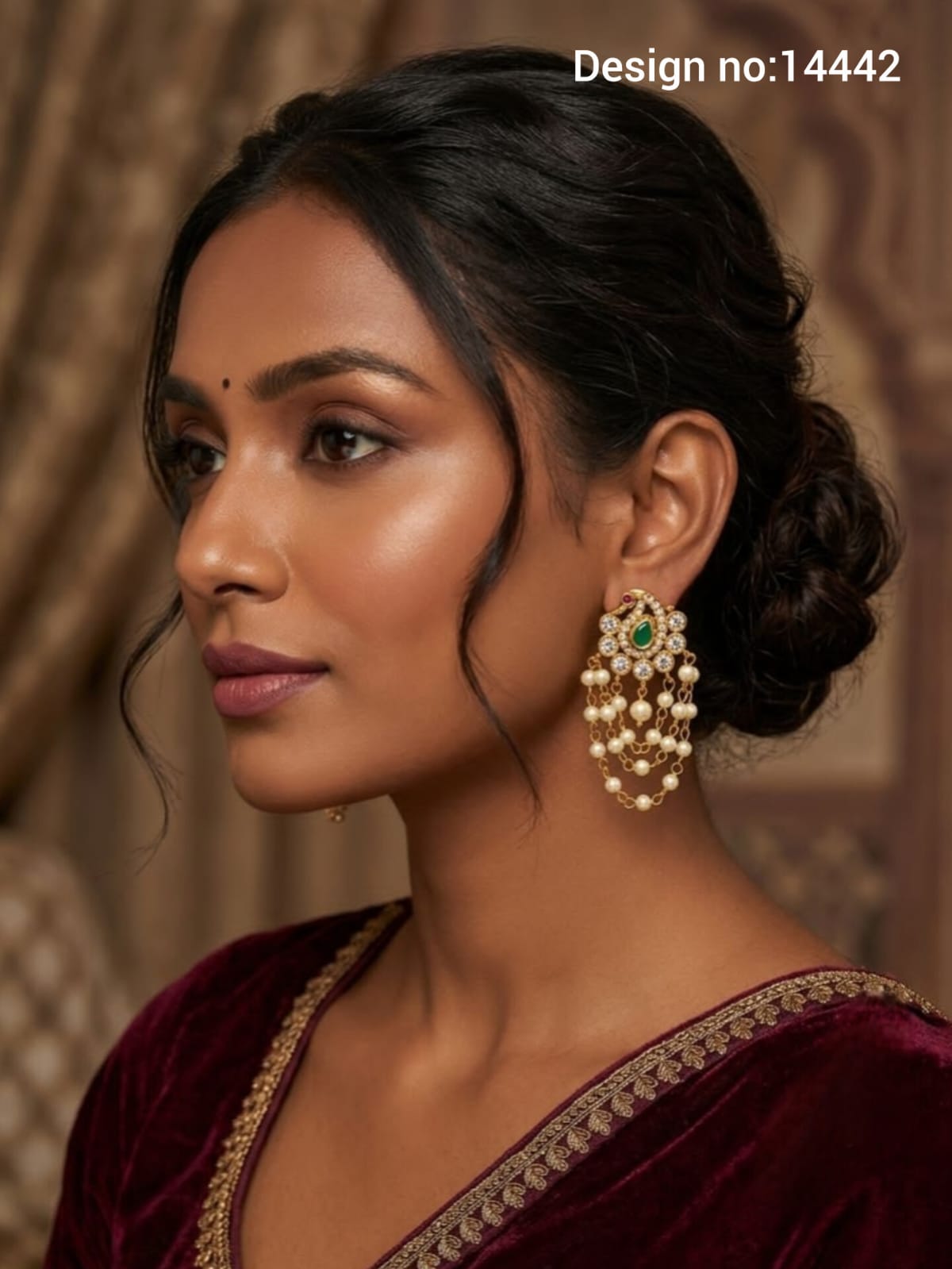 Pearl Layer Earrings